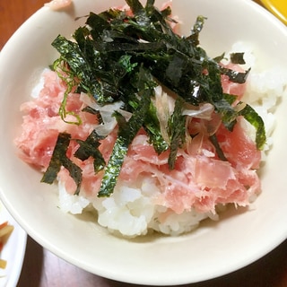 塩ユッケねぎとろ丼